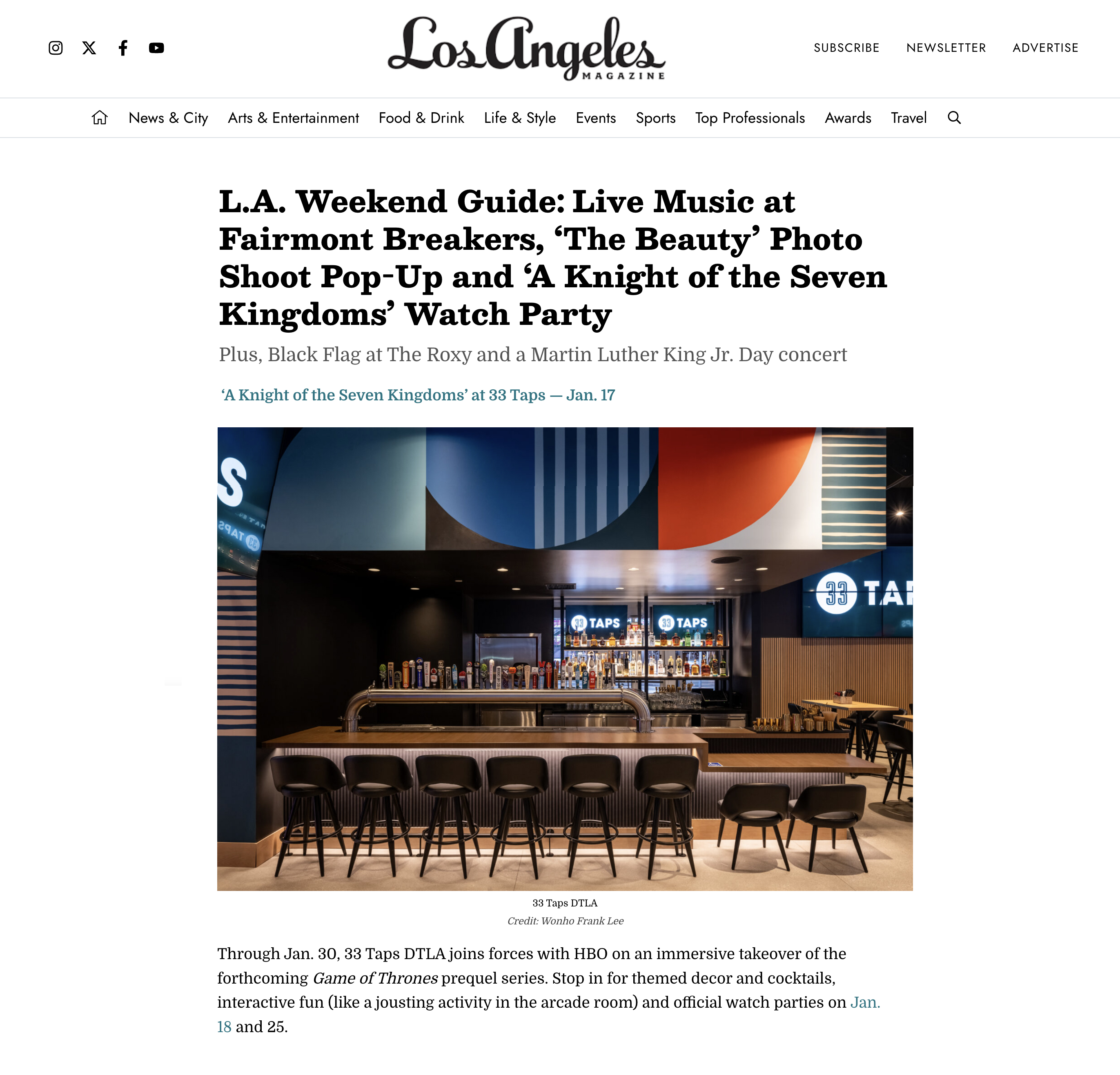 La Magazine - Web